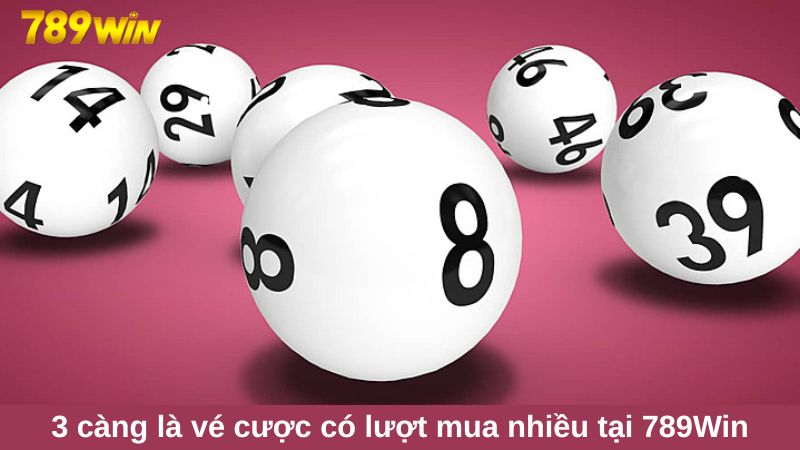 Xổ số miền Bắc 789Win đa dạng vé cược, thưởng cao 3 3 càng là vé cược có lượt mua nhiều tại 789Win