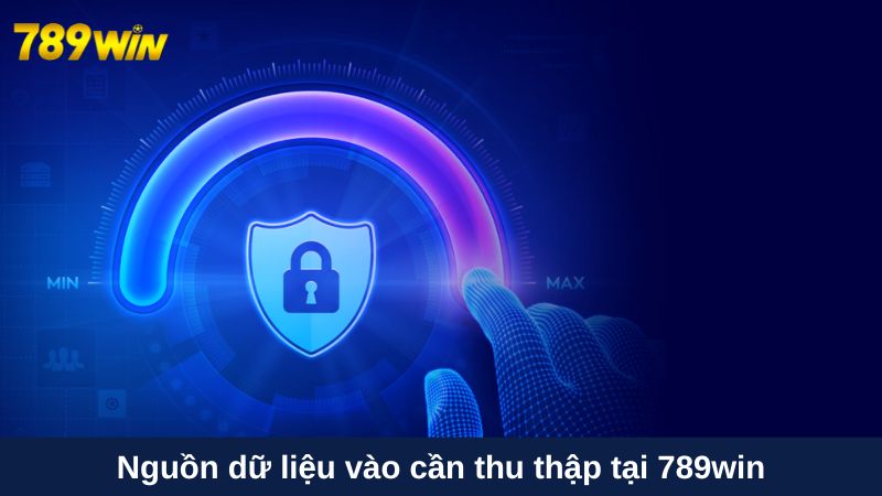 Chính sách bảo mật tại 789win 3 Nguồn dữ liệu vào cần thu thập tại 789win
