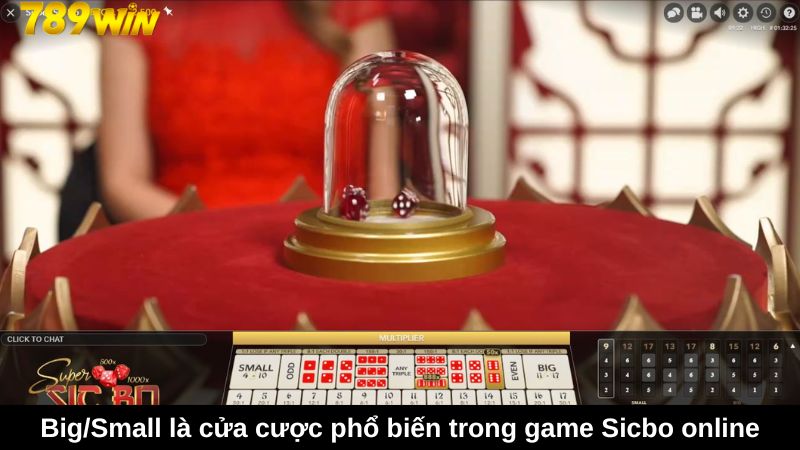 Sicbo 789win: Game cá cược quốc dân tại sòng bạc 2025 3 Big/Small là cửa cược phổ biến trong game Sicbo online